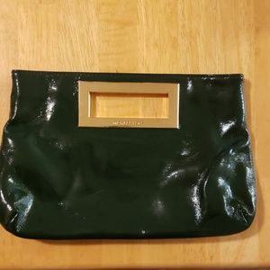 Michael Kors green clutch